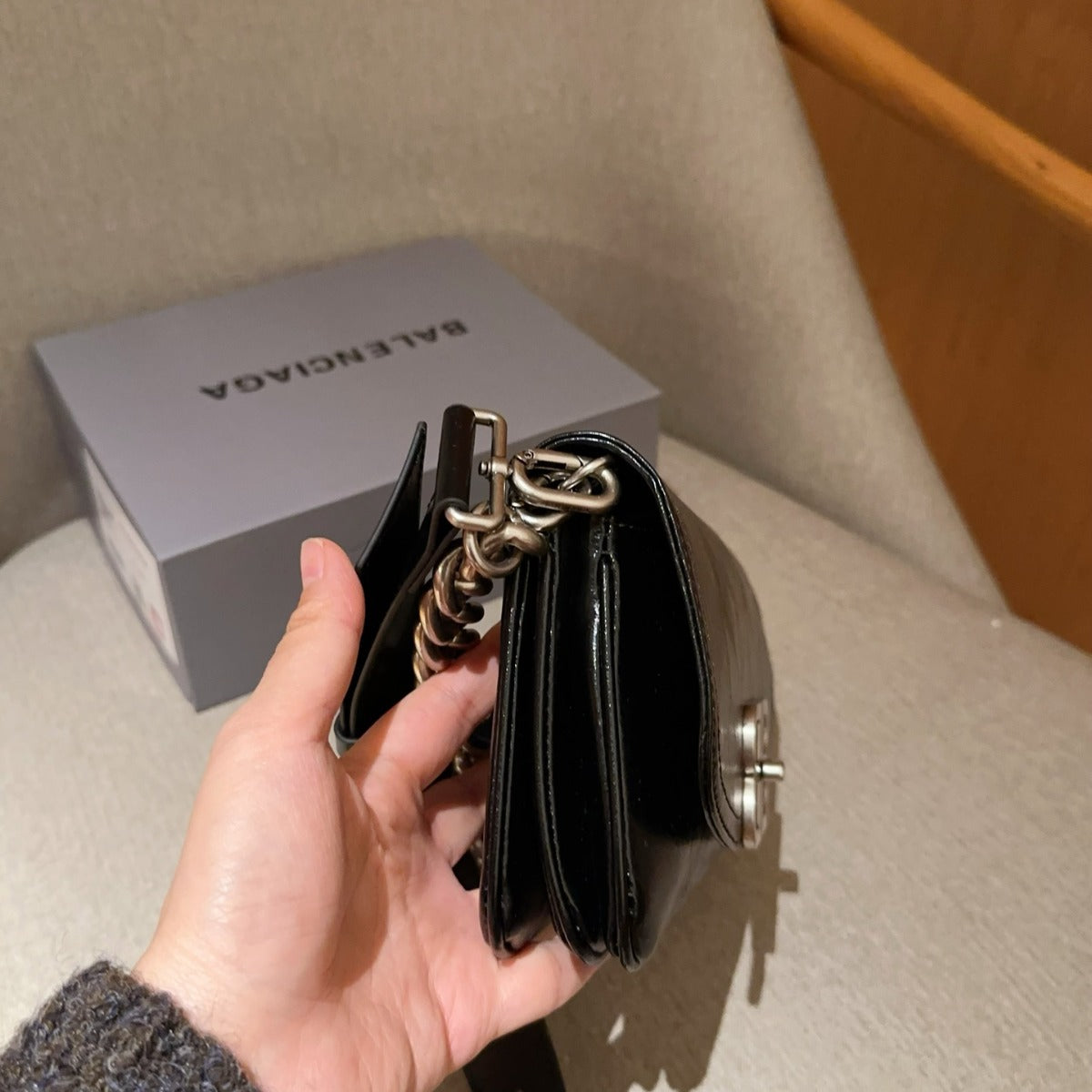 Balenciaga BB Soft Flap Bag 23×14×4cm