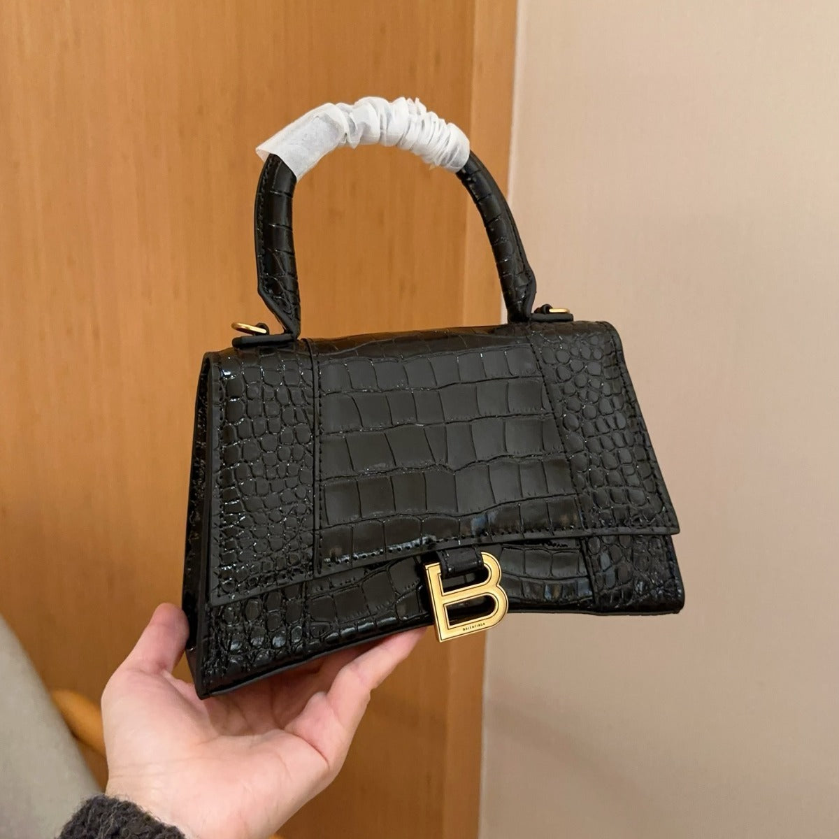 Balenciaga BB Hourglass Bag 23×14×9cm